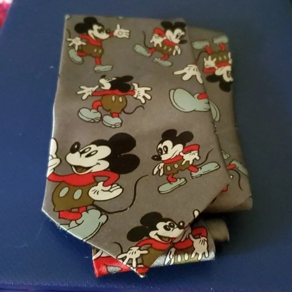 Disney Mickey Mouse Men's Neck Tie Vintage Man's